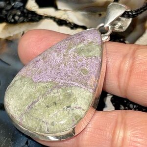 “Peace of Mind Stone” Purpurite Pendant  2 1/2”